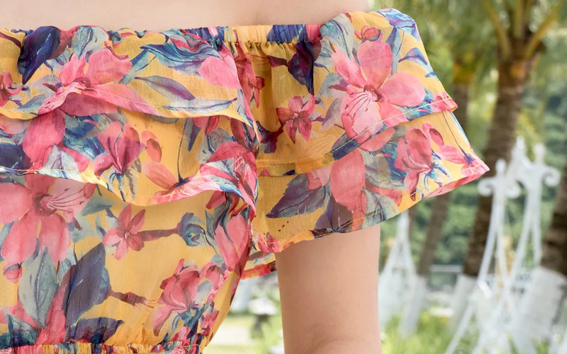 Các chi tiết và đường may tỉ mỉ, tinh tế (Nguồn: Khương Mai)