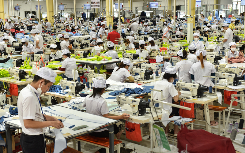 Xưởng may xuất khẩu quận 8 (Nguồn: Internet)