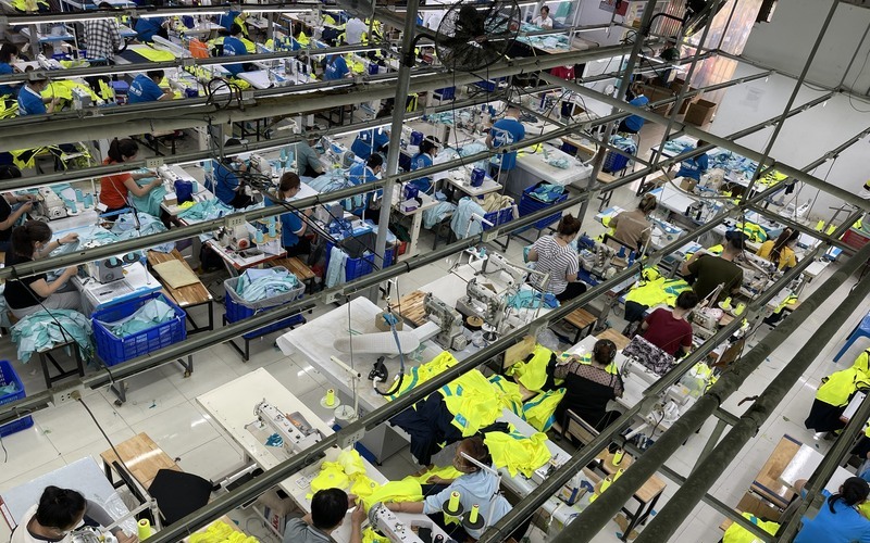 Xưởng may xuất khẩu quận 8 - Khương Mai (Nguồn: Khương Mai)