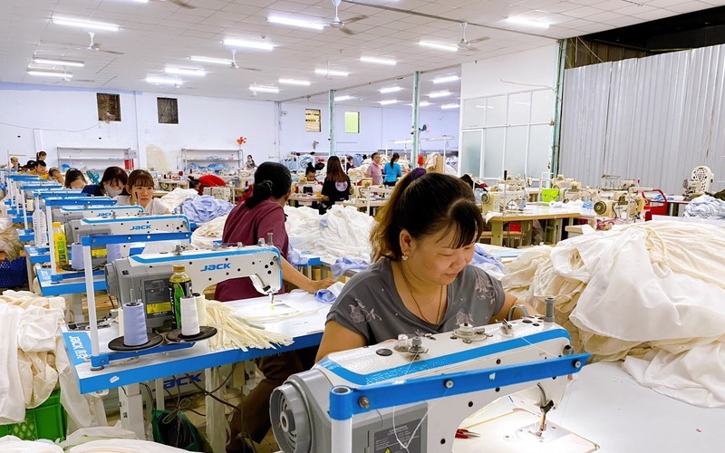 Xưởng may xuất khẩu quận 8 - Song Hoà (Nguồn: Internet)