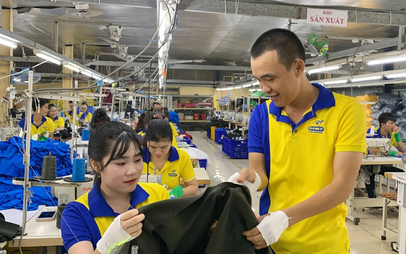 Xưởng may xuất khẩu quận 8 - DONY (Nguồn: Internet)